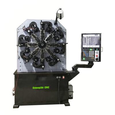 China Factory 4 Mm Rotary Wire Spring Forming Machine For Single Grate And Single Wire Basket for sale