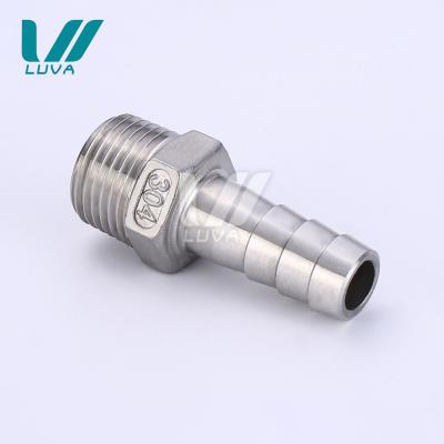 China 304 Series Stainless Steel Casting Hex Pipe Nipple Equal for sale