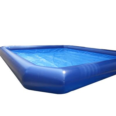 China Summer Commercial Wholesale Rectangle PVC Inflatable Pool for sale