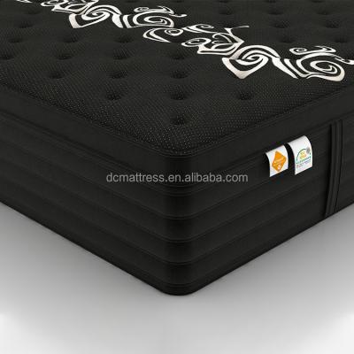 China Convertible High Quality King Size Natural Latex Health Memory Foam Pocket Spring Mattress for sale