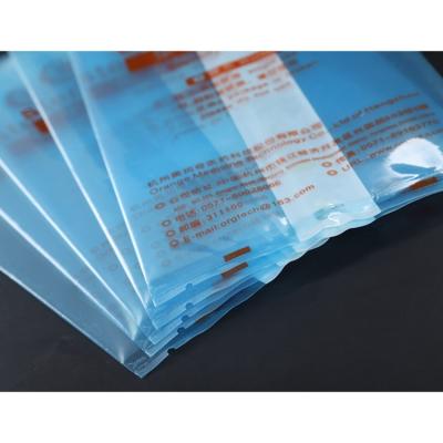 China Dental Steam Aseptic Sterile Indicator Dry Kraft Pouches Vacuum Clean Sterilization Compound Packaging Pouch For Medical for sale