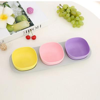 China Europe Snack Dish Dried Fruit Toddler Tableware Separate Tableware For Baby Kids Children Toddlers Eco-Friendly And Dishwasher Safe for sale