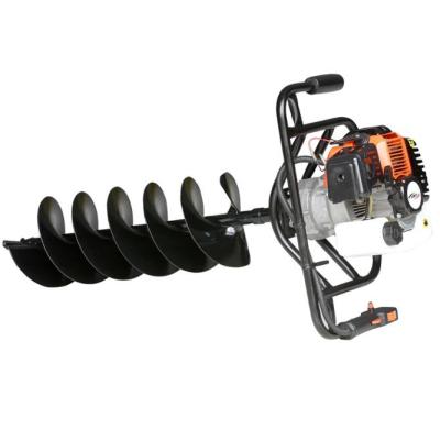 China DZ52 Farm Drill Tools Ground Earth Auger With 52cc Gasoline Engine for sale