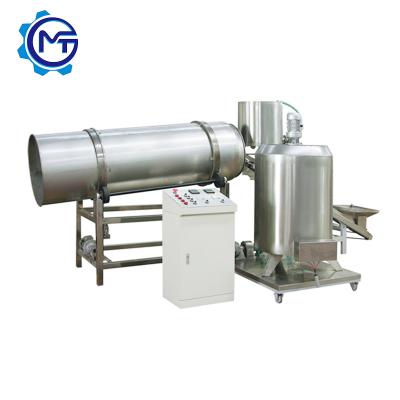 China Snack Factory Octagonal Snacks Seasoning Machine / Disc Fried Peanuts Seasoning Machine for sale