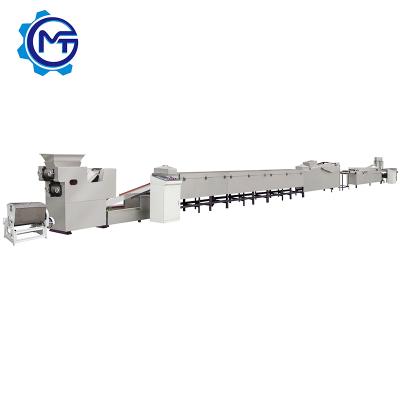 China Factory Automatic Round Fried Instant Noodle Production Line Stainless Steel Instant Noodle Making Machine for sale