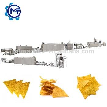 China Doritos Corn Chips Nacho Cheese Tortilla Chips Processing Machine Line for sale