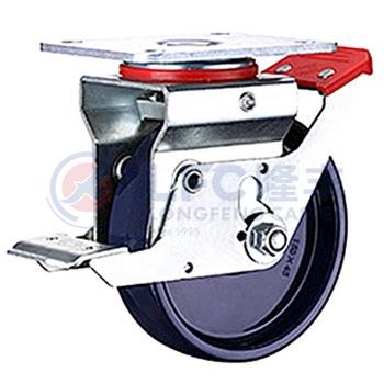 China Pneumatic Heavy Duty PP 6 Inch Scaffolding Caster Wheel With Brake for sale