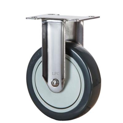 China Others Stainless Steel Caster Caster With TPR Or PU Wheels Medical Equipment for sale