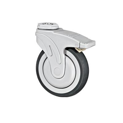 China Hot Sale EN12530 Castor Longfeng PIVOT Medical Test Caster Plastic Caster Wheel for sale