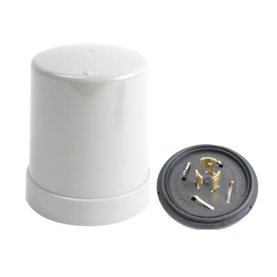 China 105~305VAC ANSI c136.41 NEMA Dome Housing Plastic Housing Cover And Male Base 7 Pin ANSI c136.41 for sale