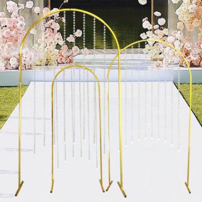 China 3 Pcs A Set wedding arch flower stand backdrop garden decorations for bridal shower birthday party banquet invitation engagement for sale