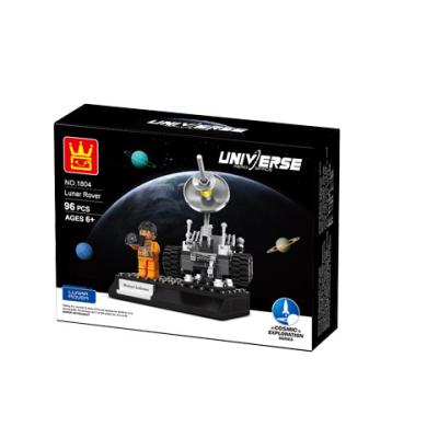 China Toy Wange's Aerospace-Lunar Construction 1804 Rover Platic Girls Building Blocks for sale