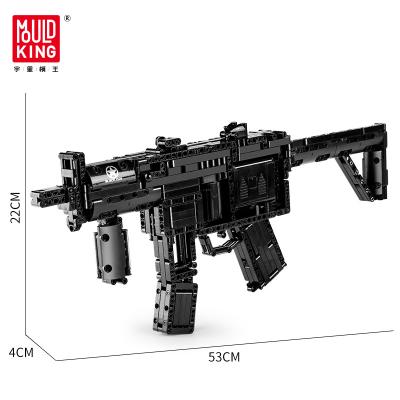 China Plastic Building Toy High Quality 783 PCs MP5 Machine Gun Building Blocks Toys Gift Toy Plastic For Children Educational Toys for sale