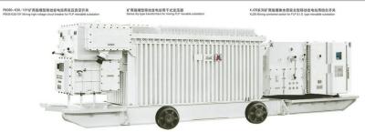 China Explosion Proof High Voltage Switchgear , 6 KV FLP Type Mobile Substation for sale