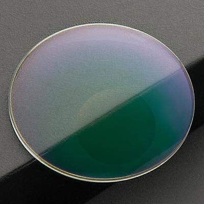 China Bifocal Optical Glass 1.56 HMC Finished Clear Round Lid Bifocal Lenses For Glasses for sale