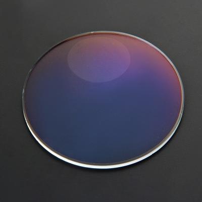 China China 156 CR Oftalmic Bifocal Round Cover HMC Bifocal Lenses Wholesale Multifocal Multifocal Optical Lens for sale