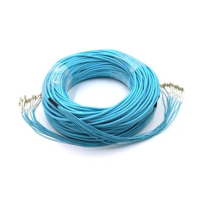 China LC-LC 12 Core OM2 OM3 OM4 Multimode Fiber Optic Indoor/Outdoor Patch Cord for sale