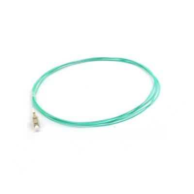 China LC/UPC 50/125 Simplex 0.9mm Multimode Fiber Optic Pigtails LC/APC Multimode Pigtail for sale