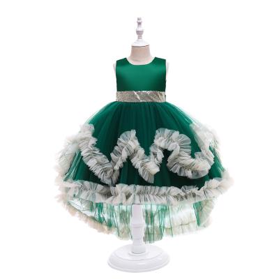 China Summer 2022 Custom Toddler Boutique Breathable Casual Dance Princess Birthday Strap Tulle Short Solid Cheap Dress for sale