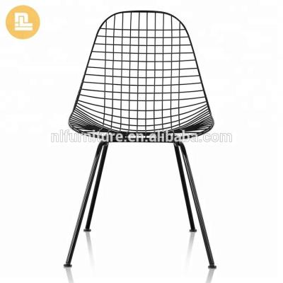 China Modern Hotel Design Dining Chair Bertoia Metal Wire Chair for sale