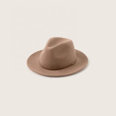 China breathable & Fashion 100% Waterproof Australian Wool Felt Mens Felted Hat .men's Felted Hat Cap for sale