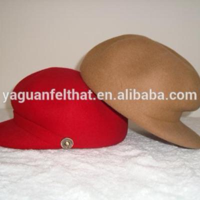 China breathable & Lady wool felt waterproof hat. ivy wool hats for sale