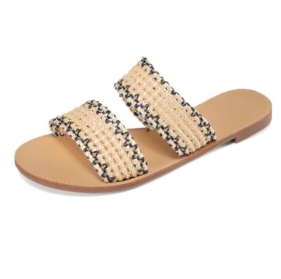 China UP-1024J Breathable Women Slippers Summer Beach Simple Sandals For Ladies for sale