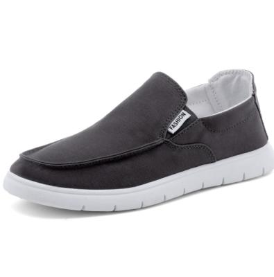 China 2019 UP-1676R Breathable Men Slip On Casual Shoes Canvas Shoes for sale