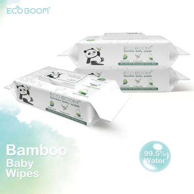 China BOOM SKIN CARE ECO Water Biodegradable Baby Non Wet Eco Friendly Non Woven Wipes To UK for sale