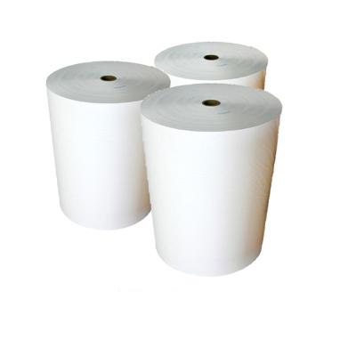 China Virgin Wood Pulp 100% Virgin Wood Pulp Tissue Paper Toilet Paper Roll Jumbo Raw Paper Roll With Lowest Price for sale