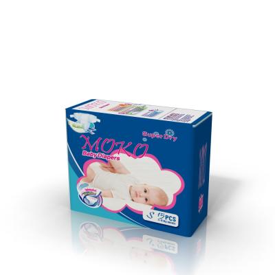 China Printed High Ball Absorbency PE Film Economic Baby Diapers for sale