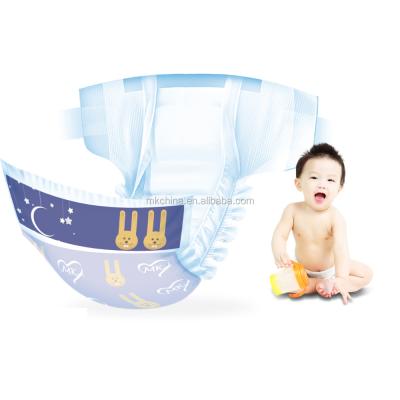 China Wrapped with nonwoven economical disposable youth baby diapers with PE film backsheet for wholesale for sale