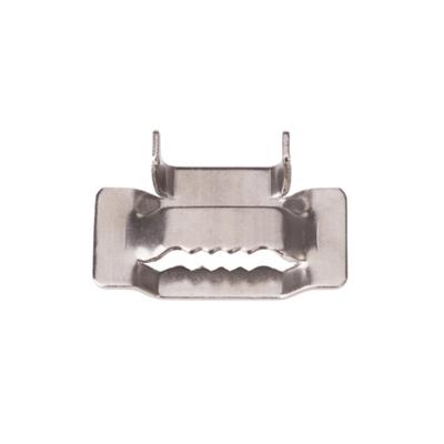 China Heavy Duty 1/2″ 3/4″ 201 304 Stainless steel Teeth Buckle for ADSS Cable for sale