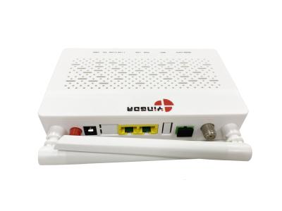 China XPON Optical Network Unit OLT 10W 1GE 1FE CATV WIFI ABS Gehäuse zu verkaufen