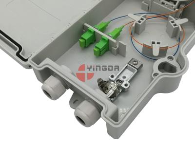 China FTTH 4 de Beëindigingsdoos van de Kernen Openluchtvezel, Adapter van de Doossc van de Vezel de Optische Verbinding Te koop