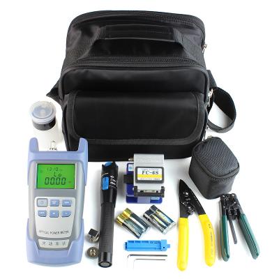 China FTTH Tool kit Mechanical Fibre Optic Termination Kit Fiber Cleaver Power Meter for sale