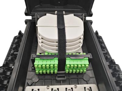 China Hafen-Lichtwellenleiter-gemeinsamer Kasten des FTTH-Transceiverkabel-16, Faser-Optikanschlusskasten-Einschließung zu verkaufen