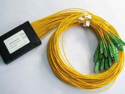 China LAN/de Modulevezel Optische PLC van WAN Minisplitser blockless 0.9mm met de Schakelaar van Sc/UPC Te koop