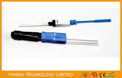 China High Efficiency Field Installable Connector , FTTH Optic Fiber Terminal Connector for sale