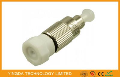 China FC PC Plug In Type Single - mode Fiber Optic Attenuator 3dB , 5dB , 10dB , 15dB for sale