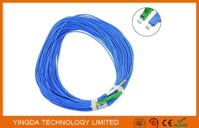 China Alta flexibilidad APC LC - cordón de remiendo de la fibra óptica del LC los 40M para los edificios/al aire libre en venta