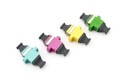 China MPO MTP  Fiber Optic Adapter Coupler  12Fiber 24Fiber OM3 Green Aqua Purple Black for sale