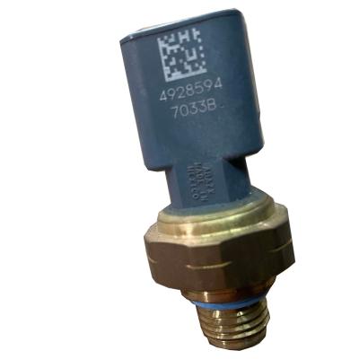 China High Quality ISF2.8 Pressure Sensor ISF3.8 ISG Pressure Sensor 4928594 For Foton Cummins Standard Size for sale