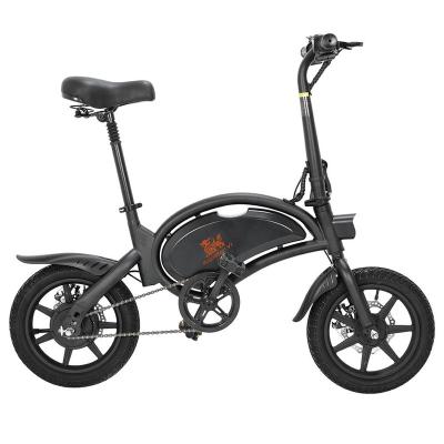 China Iron B2/V1 14 Inch Fat Tire Folding City Moped Electric Bike 48V 400W 45KM/H Electric Working Bybrid Bike for sale