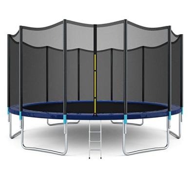 China China supplier eco-friendly cheap price big back inground bungee jumping trampoline for sale for sale