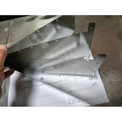 China 0.5-22mm Bright Stainless Steel Sheet Laser Cutting Manufacturing Service CNC Bending Laser Processing Part for sale