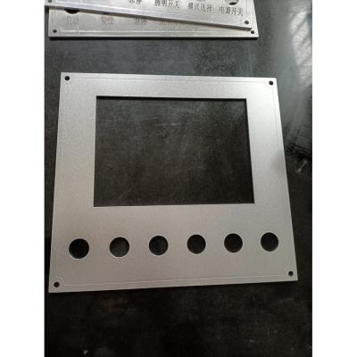 China Direct Manufacturer Oem Industry Drilling Laser Cutting Process Service Aluminum Alloy Anodizing Panel for sale