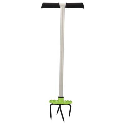 China Flower Box Lawn and Lawn Claw Soil Ripper Twist Tiller Bed Garden Aerator Heavy Duty Manual Raised Garden Tool for sale