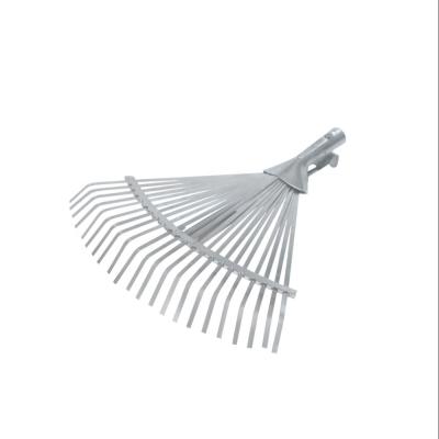 China Garden Rake Gardey GD8420 Adjustable Flat Leaf Rake With Galvanized Teeth And Adjustable Functions for sale