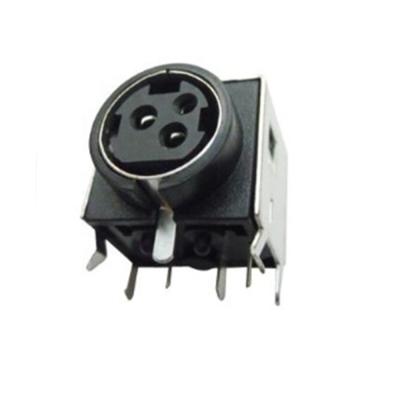 China PBT 3pin Power Jack With UEC Shield DC Power Connector Power Connectors for sale